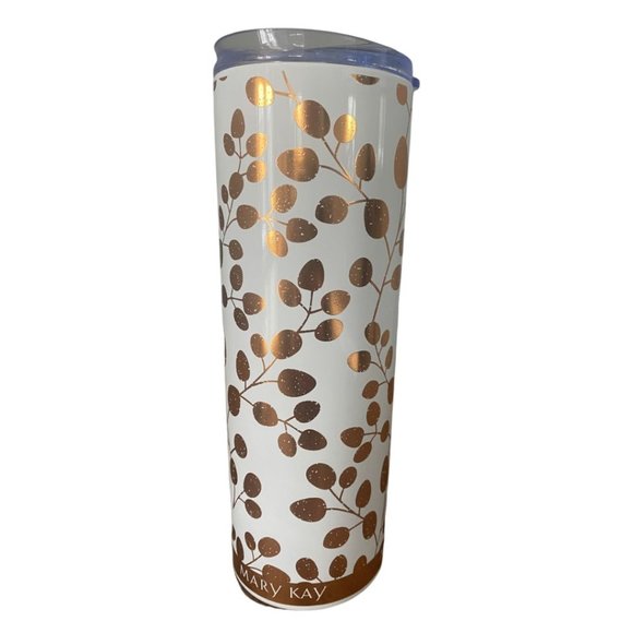Other - Stainless Steel Water Bottle Tumbler White and Gold